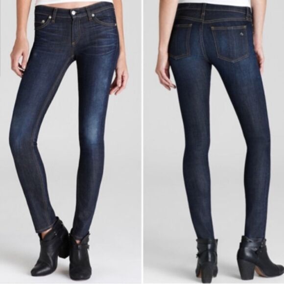Rag&bone skinny jeans in Kensington wash sz25 - Picture 1 of 7
